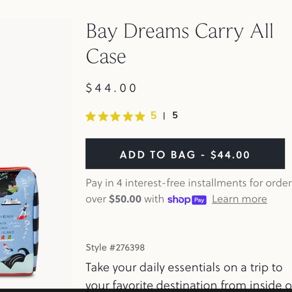 NWT - Spartina 449, Pouch, Carry All -  Eastern Shore/Maryland/Delaware - Picture 3 of 8